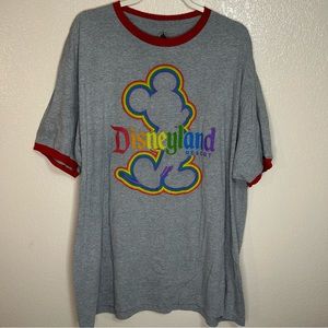 Disneyland Resort Mickey Mouse Rainbow Pride T-Shirt